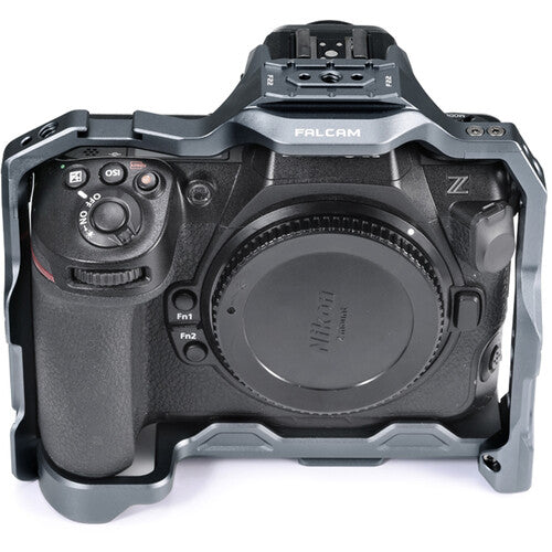 Camera body with 'FALCAM' branding on a white background