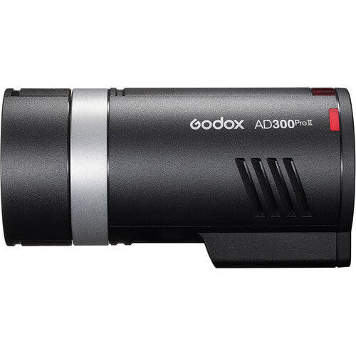 Godox AD300Pro II flash unit on a white background