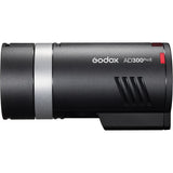 Godox AD300Pro II flash unit on a white background