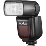 Godox camera flash on a white background