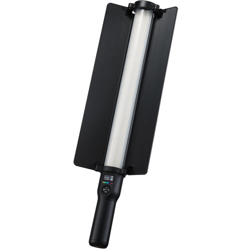Black and white cleaning tool on a white background