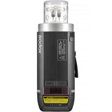 Exoex portable light on a white background