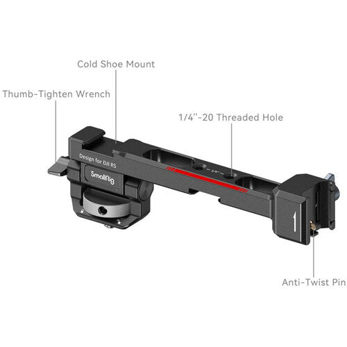 SmallRig Monitor Mount with NATO Clamp for Select DJI RS Series Gimbals