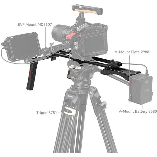 SmallRig Dual Suction Cup Camera Mount SC-2K