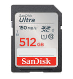 SanDisk Ultra UHS I 512GB SD Card