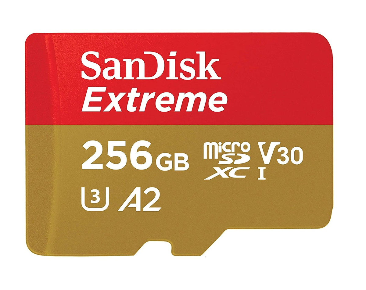 SanDisk Extreme microSD UHS I Card 256GB