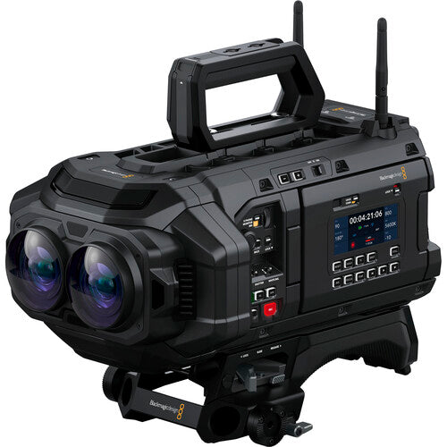 Blackmagic Design production camera on a white background