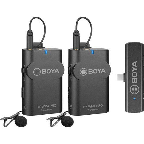 BOYA BY-WM4 PRO-K6 Digital Wireless Microphone System (2.4 GHz)