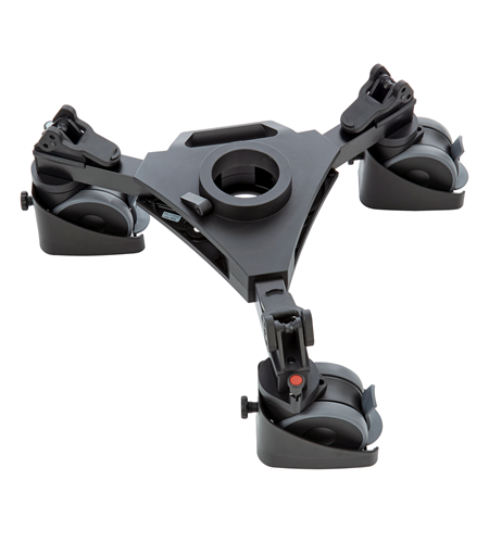 Libec DL-10RB Compact Dolly for Select Libec, Sachtler & Vinten Tripods