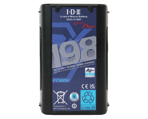 IDX DUO-C198P 193Wh High-Load Li-Ion V-Mount Battery