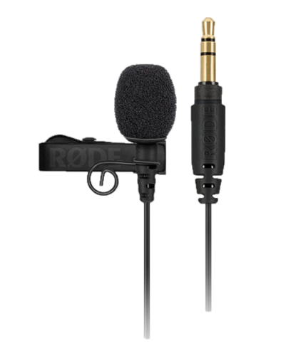 Rode Omnidirectional Lavalier Microphone for Wireless GO Systems