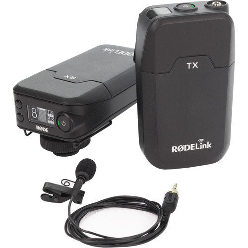 RODELink Filmmaker Kit Digital Camera-Mount Wireless Omni Lavalier Microphone System
