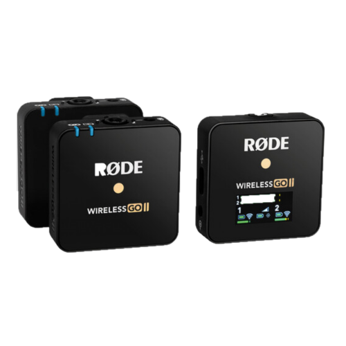 Rode Wireless GO II  2-Person Compact Digital Wireless Omni Lavalier Microphone System/Recorder Kit