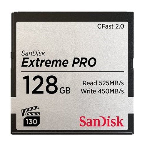 SanDisk Extreme PRO CFAST 2.0 128GB 525MB/s VPG130