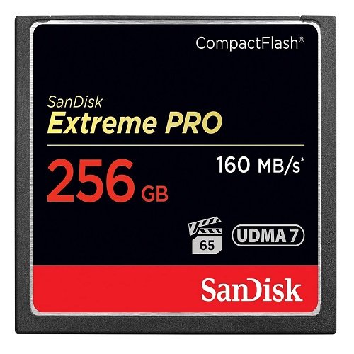 SanDisk Extreme PRO CF 160MB/s 256 GB