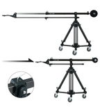 Libec JB50 Jib Arm Kit with Tripod, Dolly & Carrying Cases