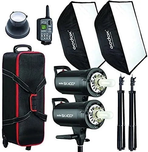 Godox SK400II 2-Light Studio Flash Kit