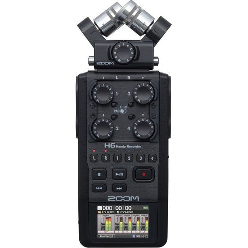 Zoom H6 Portable Handy Recorder