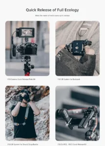 vFalcam F38 Camera Quick Release Plat
