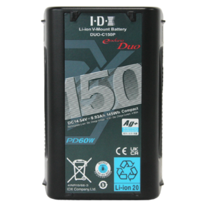 IDX System Technology DUO-C150P 145Wh High-Load Li-Ion V-Mount Battery
