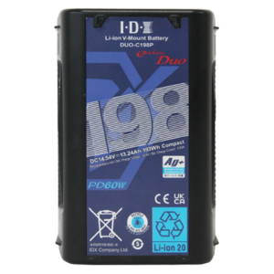 IDX DUO-C198P 193Wh High-Load Li-Ion V-Mount Battery