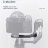 F38-RS3-mini-cross-arm_01 - Systec International Trading LLC Falcam F38 Quick Release Arm for DJI RS 3 Mini