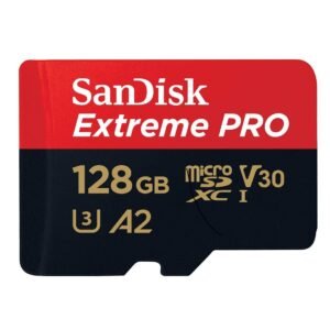 SanDisk Extreme Pro microSD UHS I Card 128GB