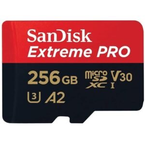 SanDisk Extreme Pro microSD UHS I Card 256GB