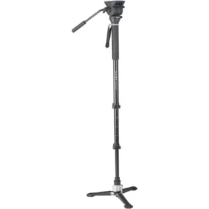 Libec Hands-Free Monopod Kit with TH-X Pan-and-Tilt Video Head and Bowl Clamp