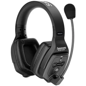 Saramonic WiTalk-WT8D-3 - Systec International Trading LLC Saramonic WiTalk-WT8D 8-Person Full-Duplex Wireless Intercom System with Dual-Ear Remote Headsets (1.9 GHz)