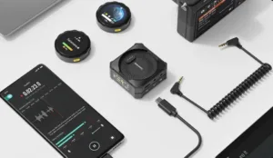Saramonic Blink Me 2-Person Clip-On Wireless Microphone System with Touchscreens & Recording