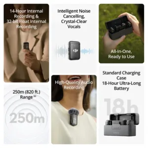 DJI mic 2 -2 - Systec International Trading LLC DJI Mic 2