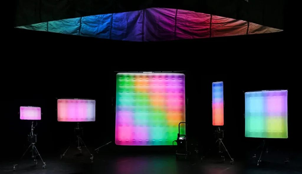 Aputure INFINIMAT RGB Light Mats with Inflatable Diffusion
