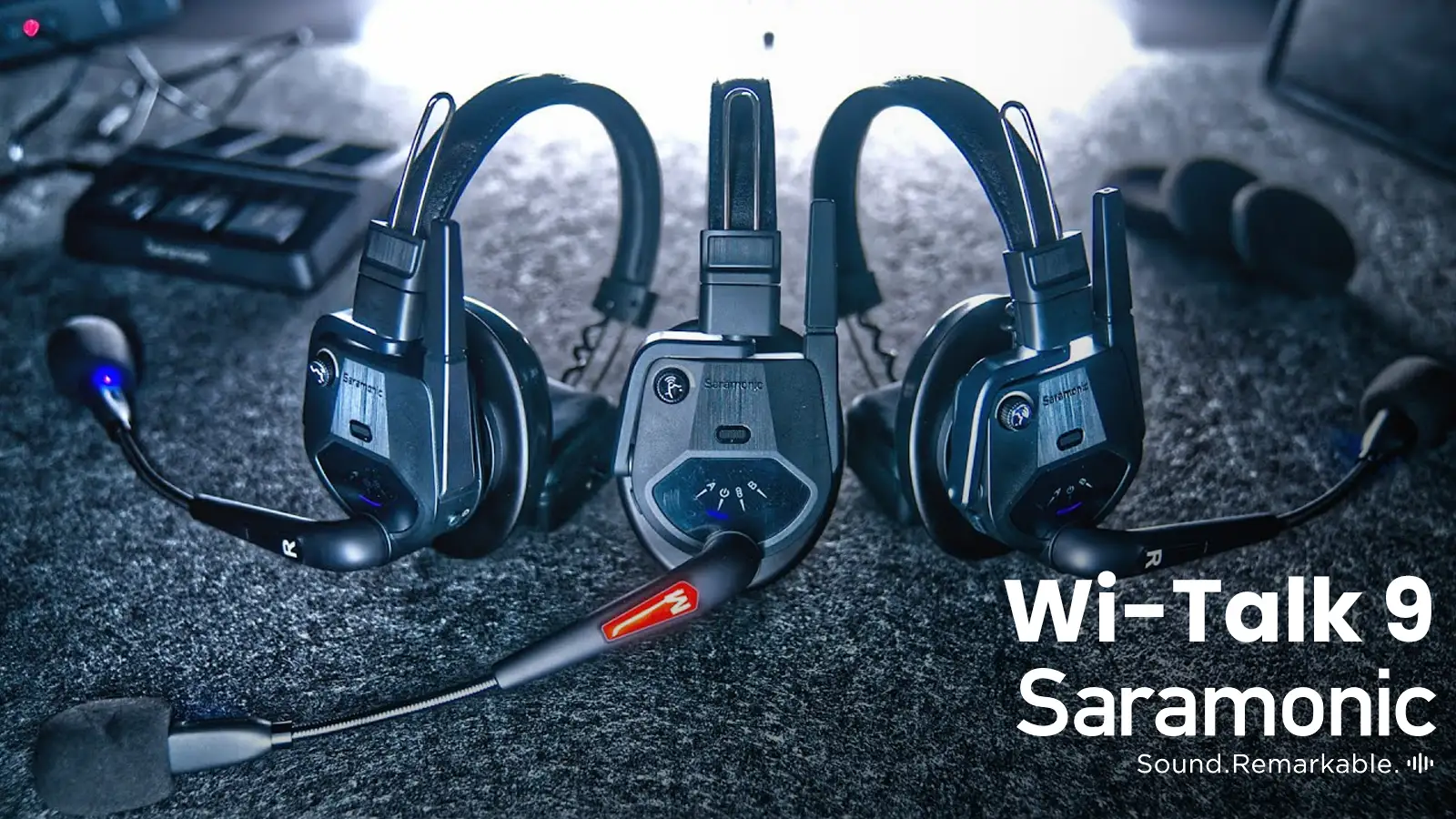 Witalk 9 Banner - Systec International Trading LLC Saramonic Witalk 9 Wireless Intercom System